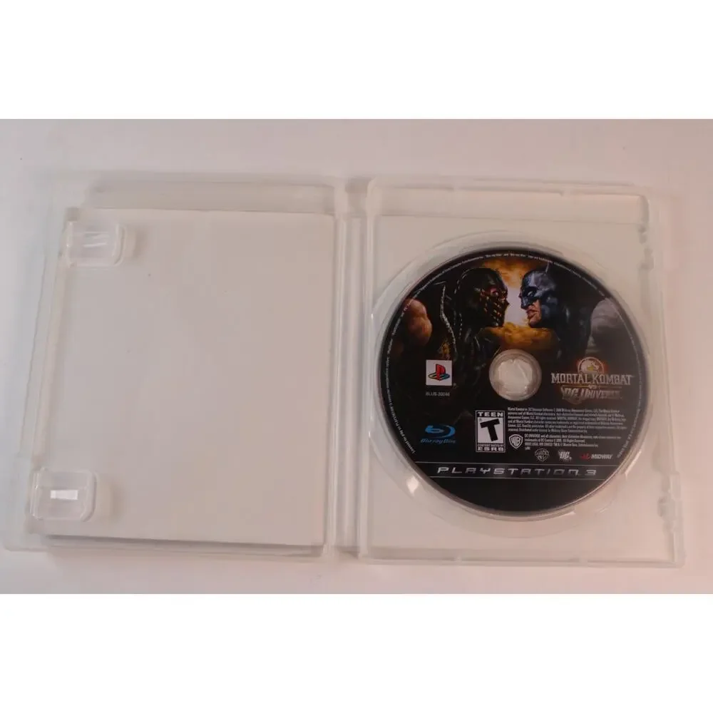 Mortal Kombat vs. DC Universe (Sony PlayStation 3, 2008, PS3) Authentic, Tested